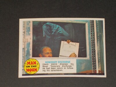 Man On The Moon (Topps) #78C, EXTREMELY NICE CARD ! ERROR, Mismatched back #70