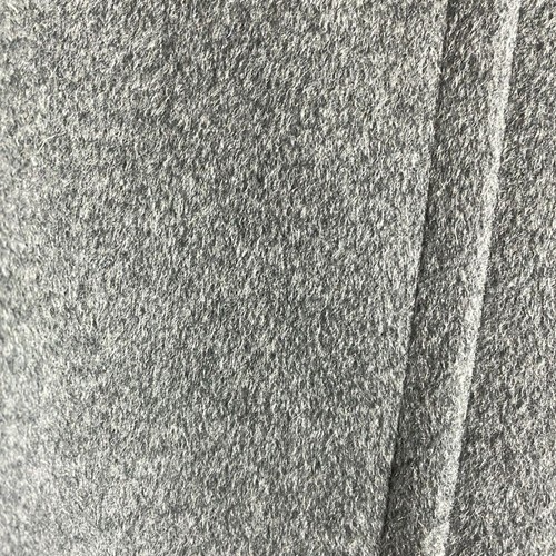 Talbots Vintage Angora Wool Blend Gray Button Front Notch Collar Jacket Sz 14 - Picture 10 of 12