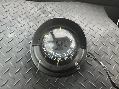 Ritchie Boot Marine Navigation HF743 Steuermann Kompass Unterputz Power schwarz