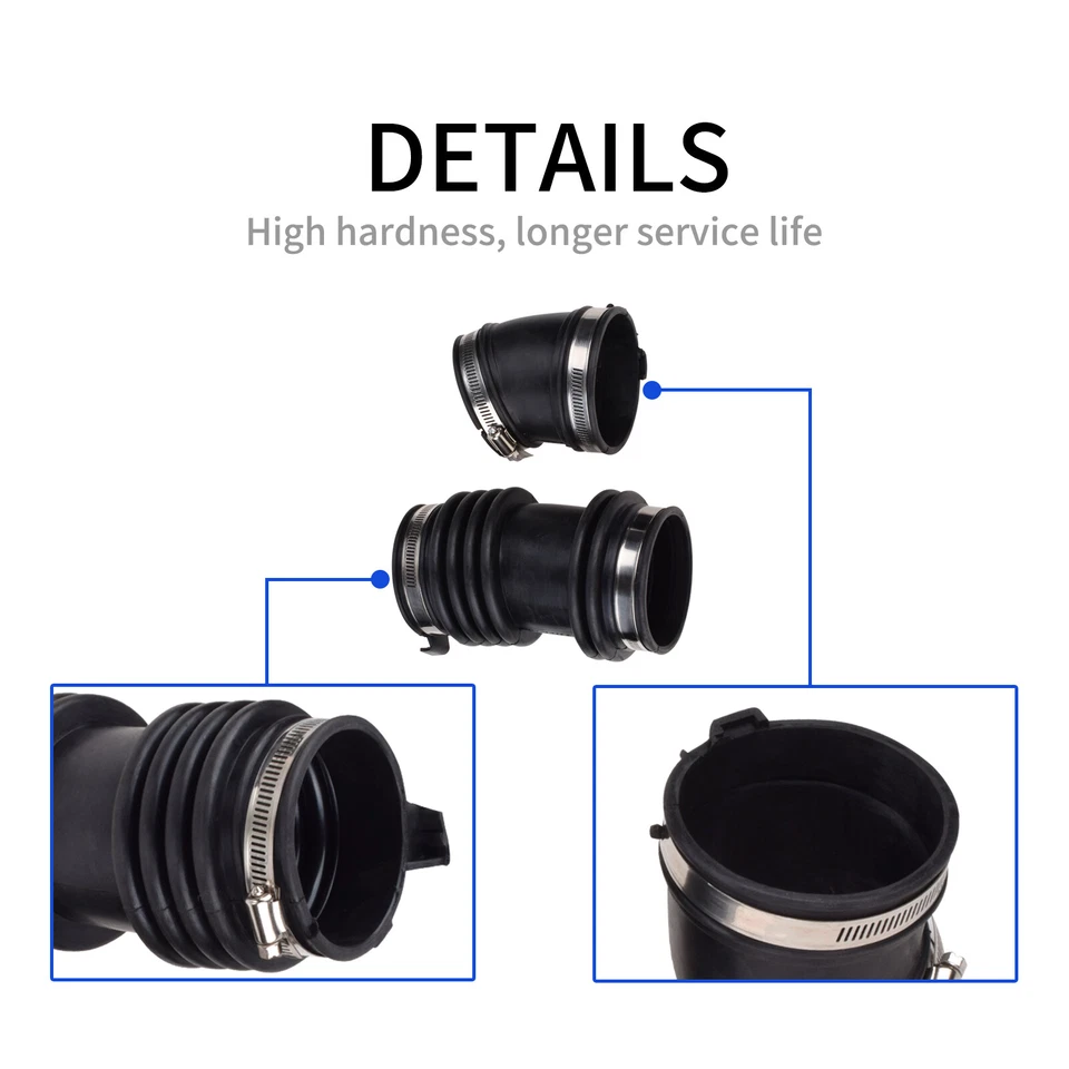 Air Clean Intake Tube Hose w/ Clamps for Infiniti FX35 2003-2008 3.5L 16576CG000 Foto 2 de 4