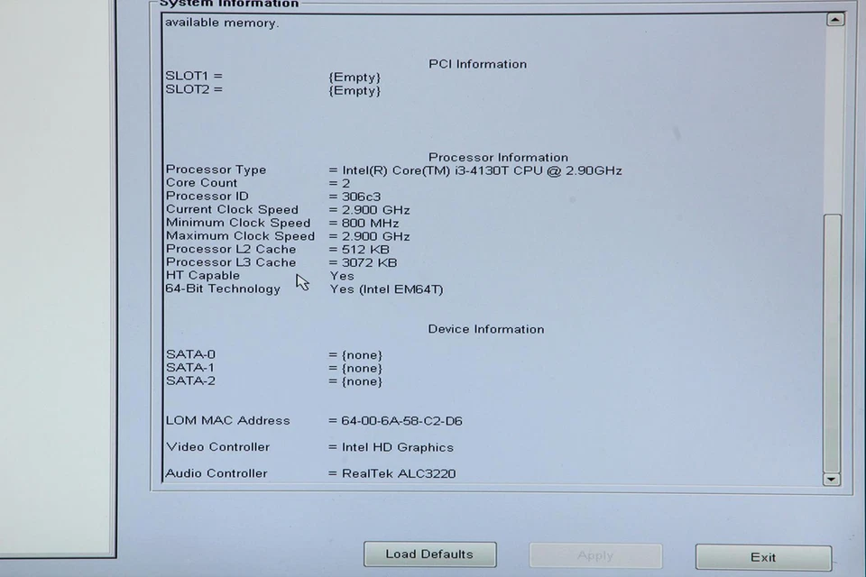 INTEL SR1NN Intel Core i3-4130T 2.90GHz Dual-Core 3MB LGA 1150. SKU220530 - Image 3 of 3