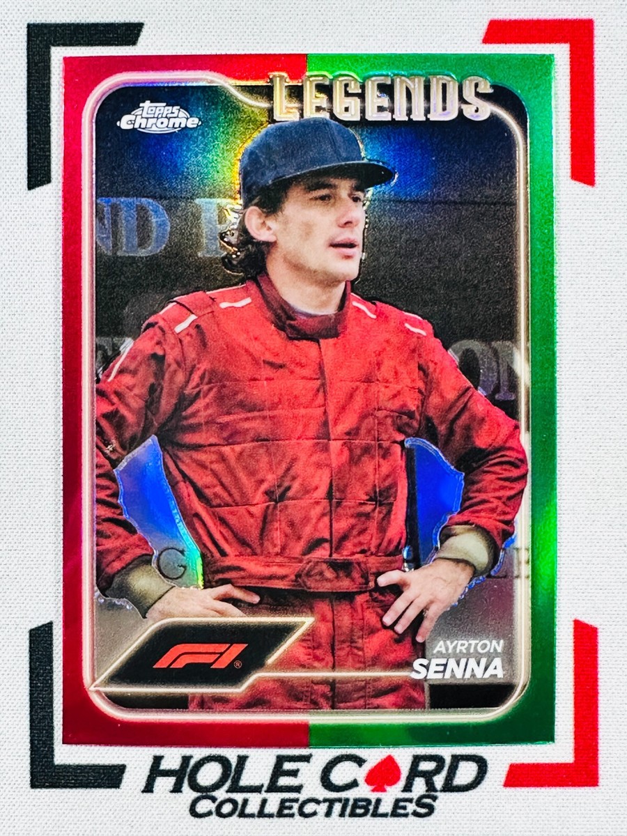 AYRTON SENNA 2024 Topps Chrome Formula 1 F1 Legends #188