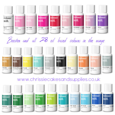 Colour Mill Oil Based Food Colouring - 20ml &amp; 100ml for chocolate