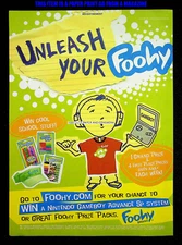 Foohy Markers 2004 Game Boy Advance SP Giveaway Print Magazine Ad Poster ADVERT
