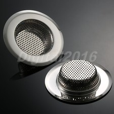 Stainless Steel Kitchen Sink Strainer Plug Mesh Home Bathroom Filter Drainer Net