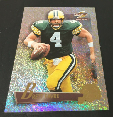 BRETT FAVRE 1995 SCORE SUMMIT GROUND ZERO INSERT CARD #32 GREEN BAY PACKERS HOF