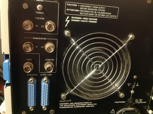 SOLARTRON SCHLUMBERGER  RVC 500 Random Vibration Controller  1211 - Picture 11 of 12