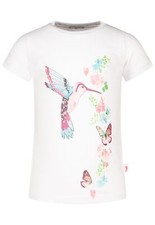 SALT AND PEPPER T-Shirt Vogel Kolibri weiß Gr.116/122 SOMMER 2024 NEU %%