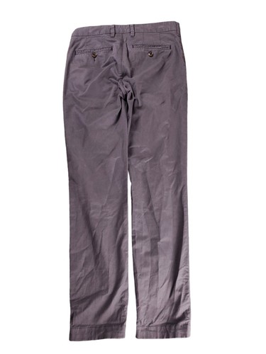 Ted Baker Chino Trousers Men W30 L32 Grey Stretch Tapered Leg - Picture 3 of 9