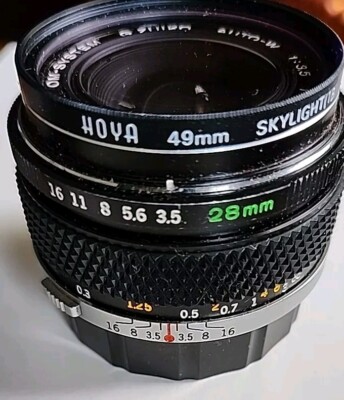 Olympus OM-system 28mm f3.5 G Zuiko Auto-W Lens (114278) | eBay