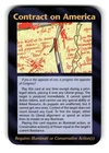 Contract on America Card INWO Illuminati New World Order Assassins Game 23/122
