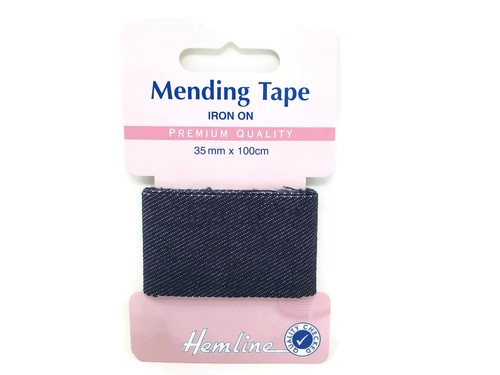 Iron On Cotton Mending Repair Tape 35mm x 100cm - Choice of Colour - Picture 7 of 7