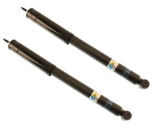 NO DYNAMICS PKG! 2 BILSTEIN B4 Left+Right Rear Shocks Struts for Mercedes SLC300