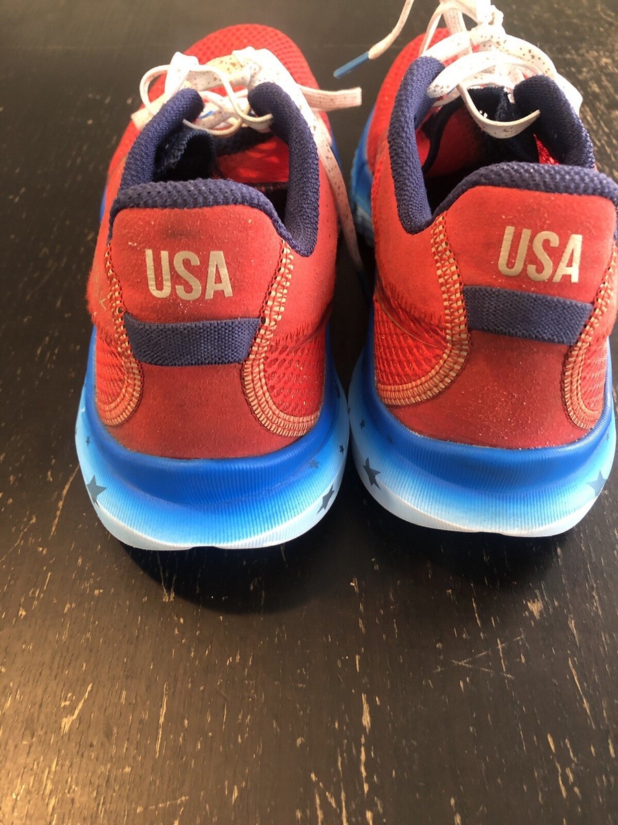 Saucony Kinvara 14 Liberty Red | White | Blue Men display picture 2