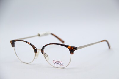 NEW CHELSEA MORGAN women\'s cm20201 cat eye eyeglasses in clear silver Chelsea Morgan CM 20248 Glasses | Free Shipping and Returns  main image 3
