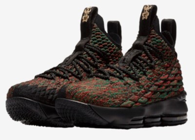 Nike LeBron XV 15 BHM Black History Month Basketball Shoes Sz 6Y NEW 943762 900 | eBay