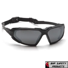 PYRAMEX HIGHLANDER SAFETY GLASSES GRAY ANTI-FOG LENS WORK SUNGLASSES SBB5020DT