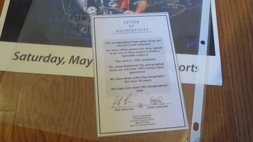 Matt Hand Signed Autographed 8x11 Photo Wrestling WWE TNA eBay