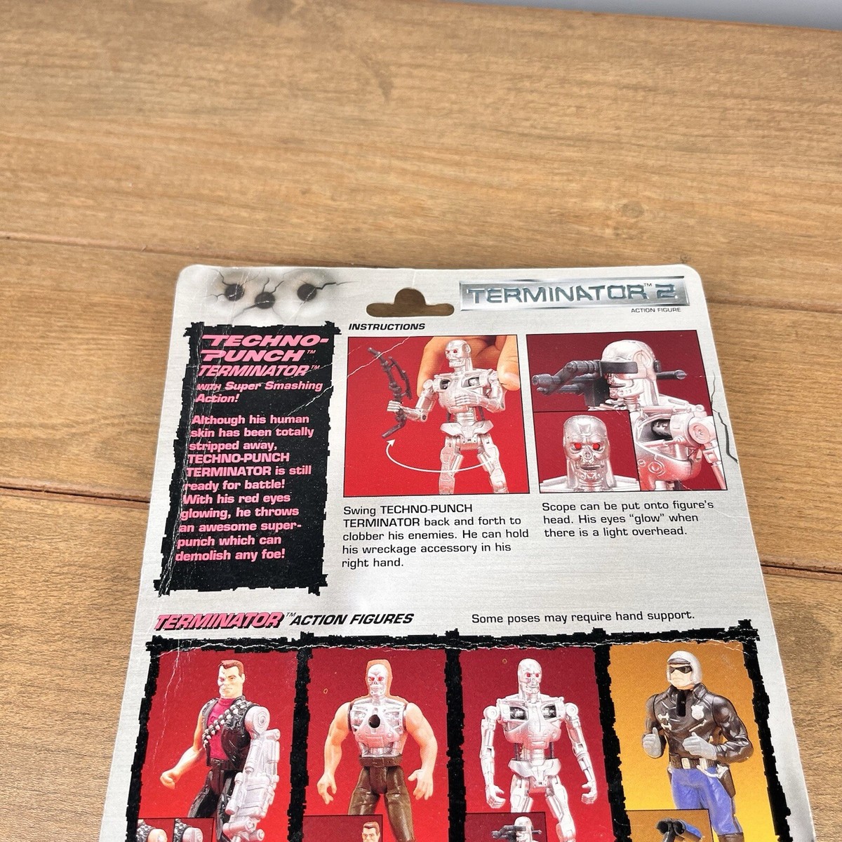 Kenner Techno-Punch Terminator Action Figure for sale online