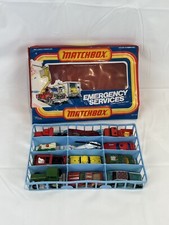 Lot of Assorted Brand of Cars w/ Matchbox Storage case VINTAGE