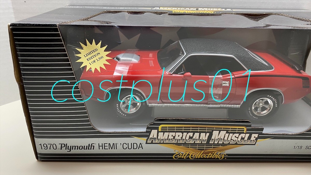 Ertl製 1/18 Plymouth Cuda 1970 プリムス バラクーダ 1:18 Ertl Plymouth 'Cuda '70 AAR 340-CID lime green, vitamin