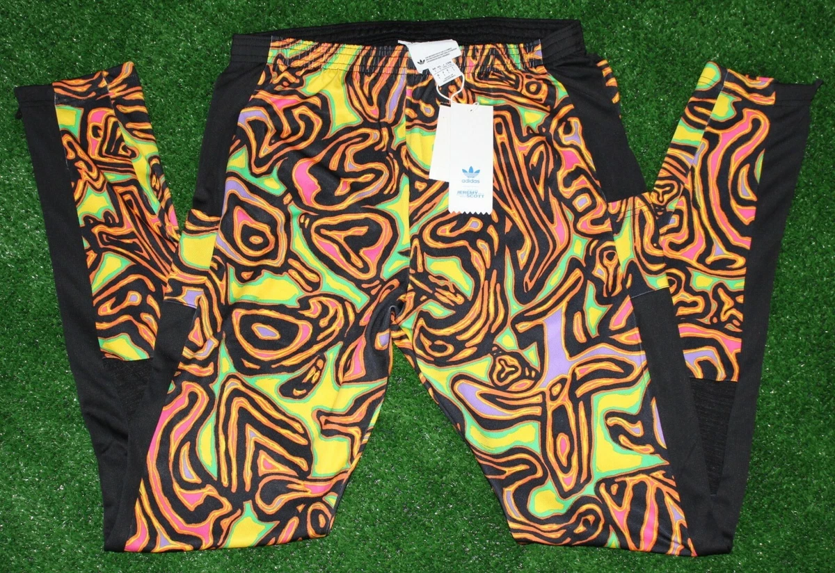 adidas originals printed leggings shorts in multi