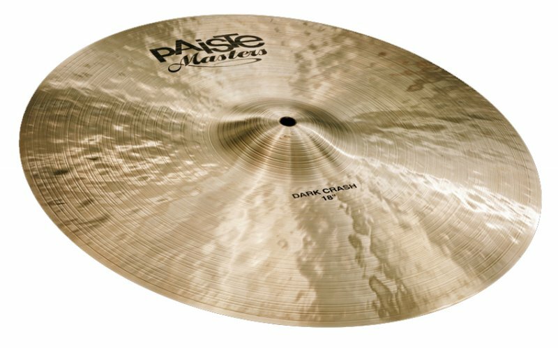Paiste 18"" Masters Dark Crash Cymbal PMSTRDCR18