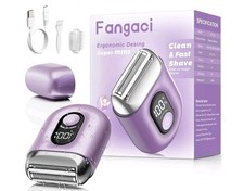Cordless Electric Shaver for Women: Mini Electric Razors with LED Display - R...