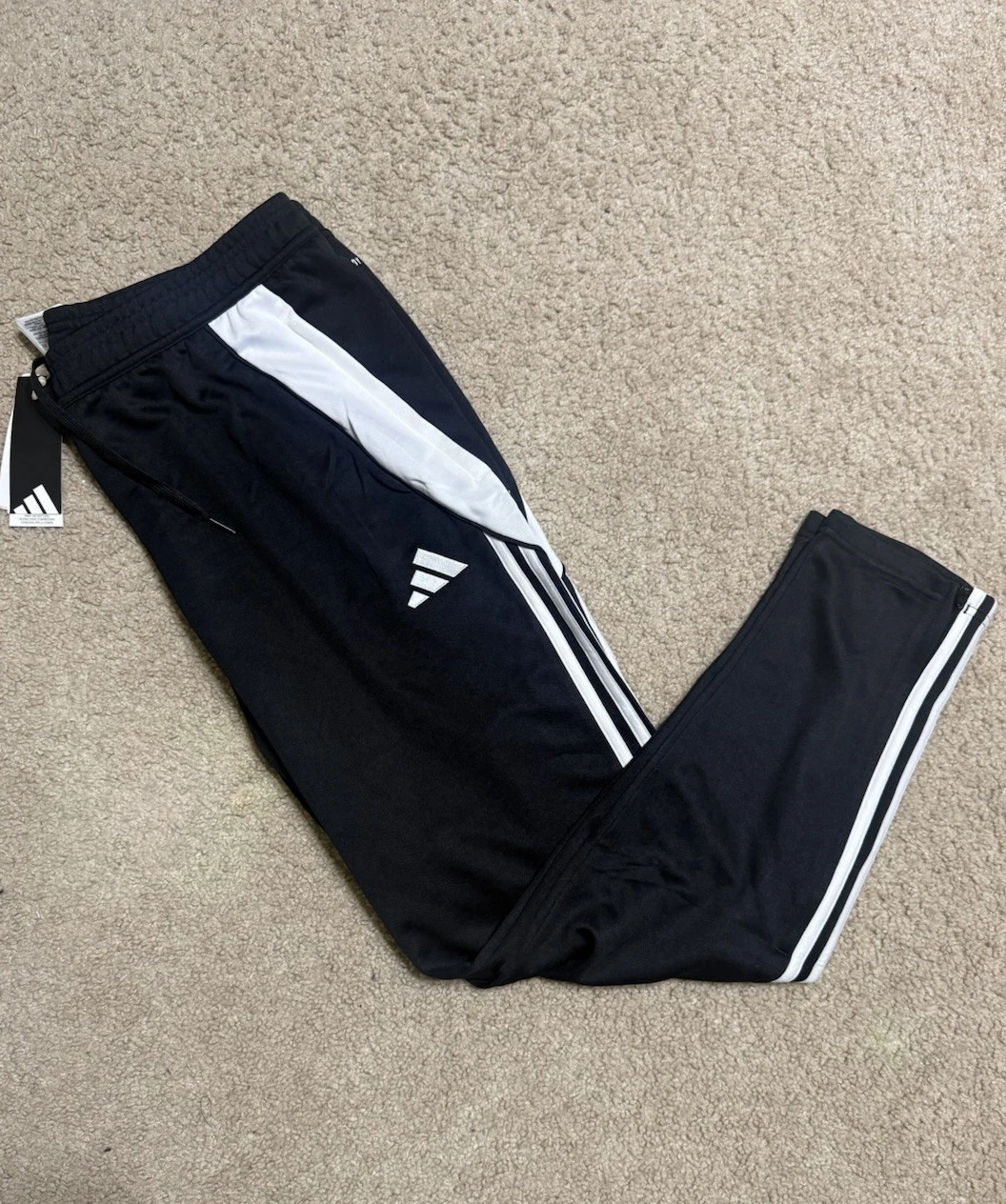 Adidas Tiro 24 Track Pants Mens Black AEROREADY Soccer IP1952 Sz XS, S, XL, 2XL