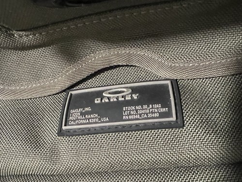 Oakley Tactical Field Gear Backpack 20-S1242 Daypack Hiking Multi Pocket Green - Picture 3 of 10