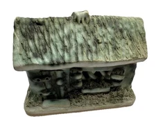 Malahide Pottery Irish Cottage Hand Crafted Ireland Signed