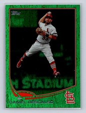2013 Topps Emerald Foil #190 Daniel Descalso St. Louis Cardinals