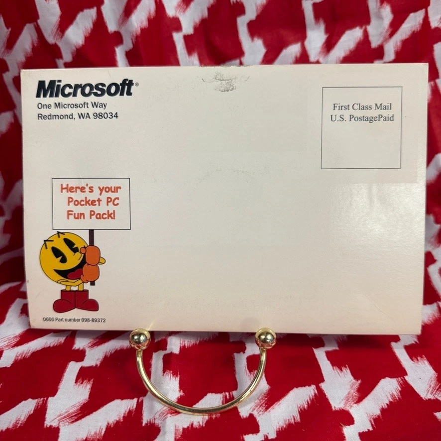 Windows Pocket PC Expansion CD 2000 Pac-Man Golf Bubblets Vintage Software - Image 2 of 4