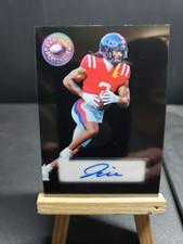 Antwane Wells Jr Auto Leaf Metal ProSet Football Pro Set Platinum Autograph 6/10