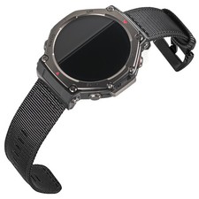 Glossy Nylon Watch Band for Amazfit T-Rex, Pro, 2, 3, 3 PRO 44/48mm / Ultra 1/2