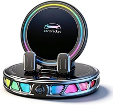 Wireless Car Charger Phone Mount 15W Fast Charging Auto Clamp Dashboard Holder