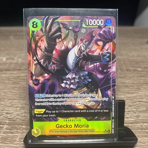 One Piece | Gecko Moria | OP14-104 | Alt Art (SR) | NM