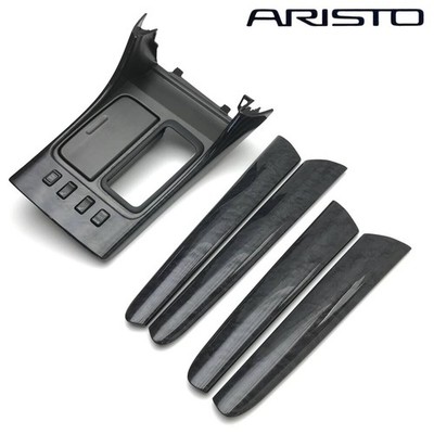 TOYOTA Aristo JZS161 JZS160 OEM Door Trim Center Shift Panel Wood Black JDM RHD