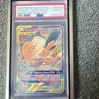 Pokémon Eevee & Snorlax GX SM169 SM Promo TAG TEAM Holo PSA 10
