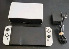 Nintendo Switch OLED Model HEG-001 Handheld Console - 64GB - White