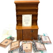 The Franklin Mint Colonial American Pewter Miniatures Collection Complete Set