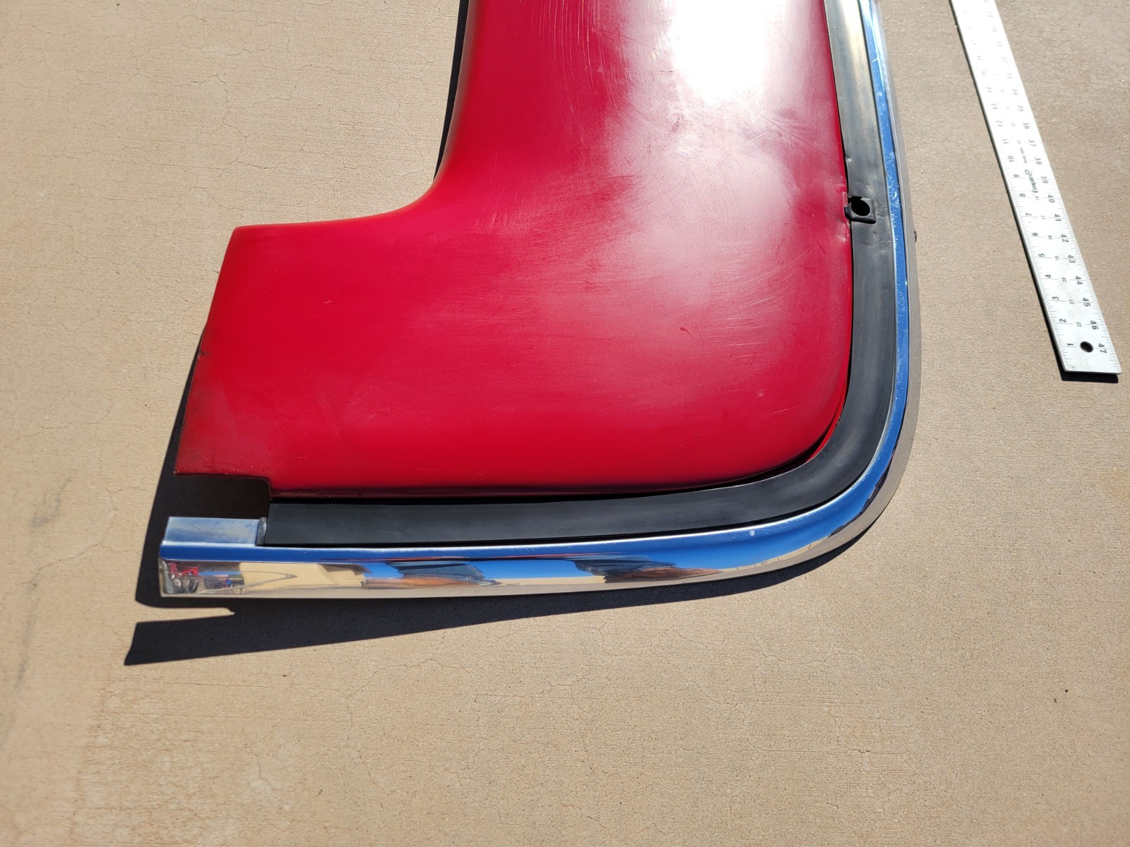 Genuine Chrysler TC Maserati Convertible Top Tonneau Cover 3rd Brake Light Red