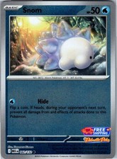 Snom 042/132 Reverse Holo Mega Evolution Pokemon NM/LP