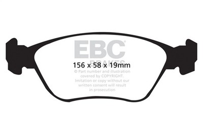EBC DP41362R Yellowstuff Street & Track Brake Pads