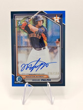 2024 Bowman Chrome Blue Refractor #CPA-MP Miguel Palma AUTO /150