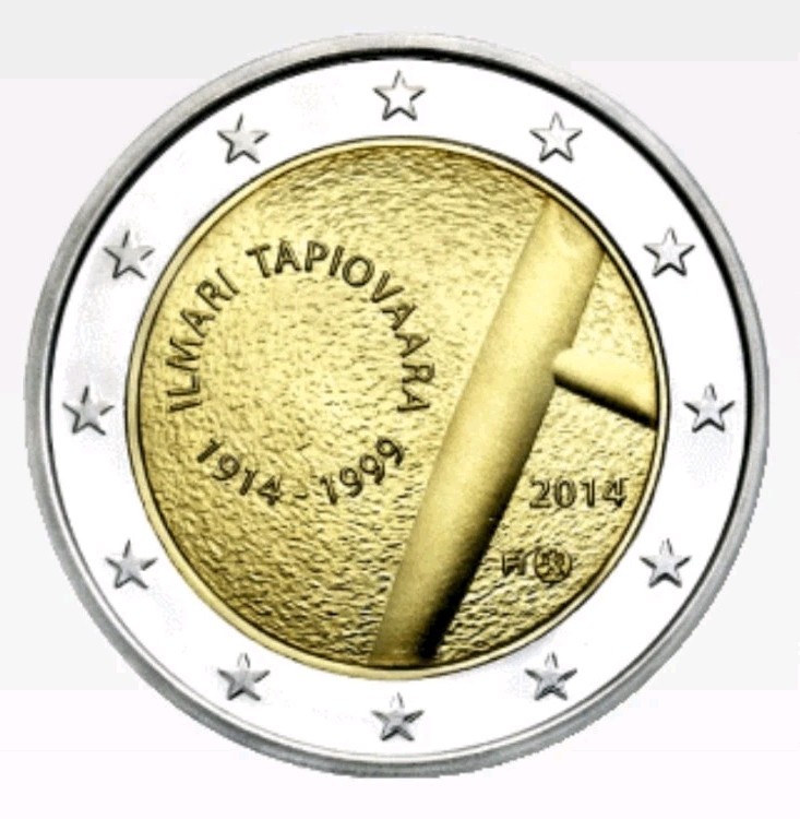 2€ UNC Finlande 2014 Tapiovaara