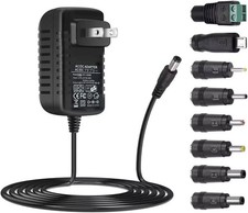 AC Adapter 9V 2A Power Supply AC110V to DC9V 2000mA 1500mA 1000mA 500mA Power