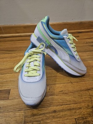 Puma Future Rider Foam Airbrush Lace Up Kids Unisex 382759-02 Sneakers 6C