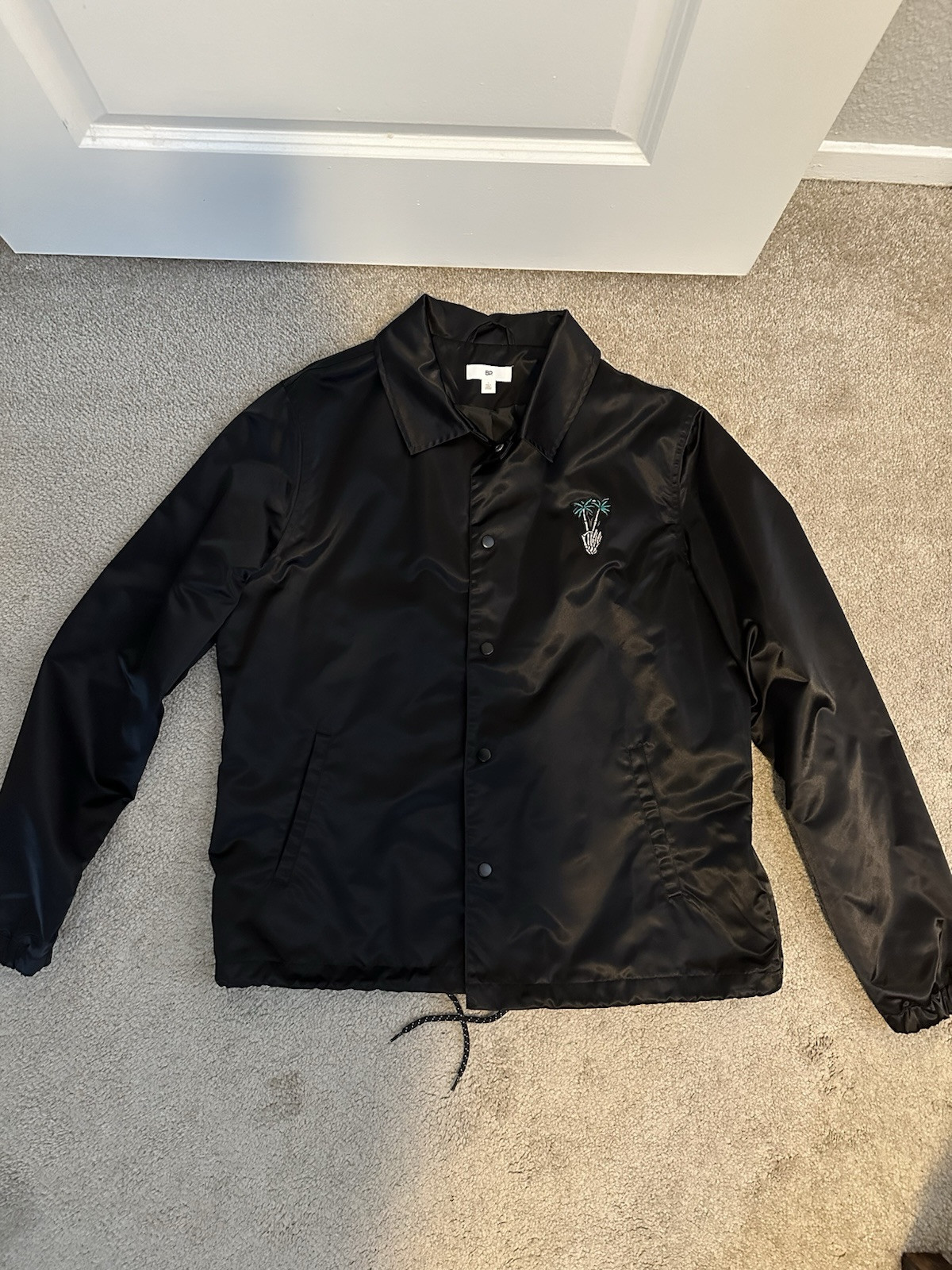 Black Satin Jacket - image 1