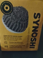 Synoshi Cone Brush Heads for Corners and Hard-To-Reach Places 2-Pack New